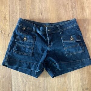 Revolution by Ricki’s Women's Blue Denim Shorts
